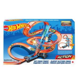 پیست ماشین های Hot Wheels سری Action مدل Sky Crash Tower, image