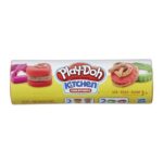 خمیر بازی بیسکویتی Play Doh (کرم و نارنجی), image