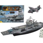 ست بازی ناو جنگی به همراه 4 جت سربازهای Soldier Force مدل Assault Carrier, image