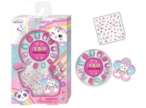 لوازم طراحی ناخن مدل گربه تک شاخ, image