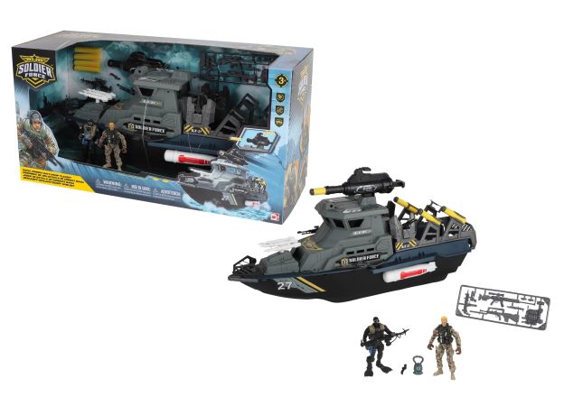ست بازی کشتی جنگی سربازهای Soldier Force مدل Naval Combat Battleship, image
