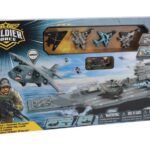 ست بازی ناو جنگی به همراه 4 جت سربازهای Soldier Force مدل Assault Carrier, image 3