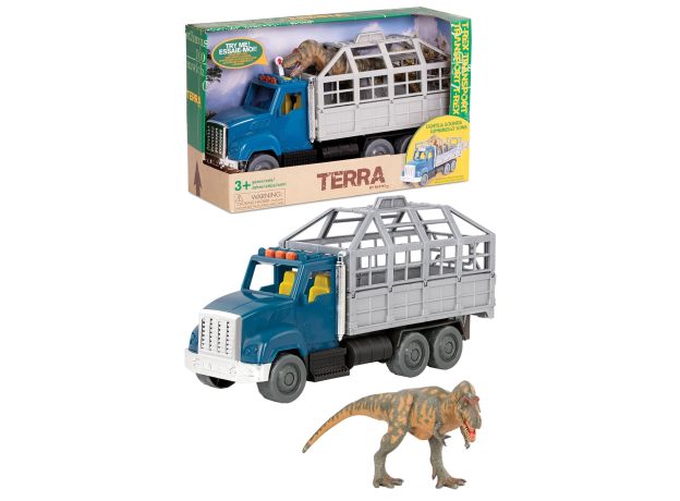 ست بازی کامیون جابجایی تیرکس Terra, image