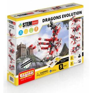 بلاک ساختنی Engino استیم هیرو 5 در 1 مدل تکامل دایناسورها