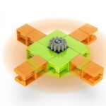 بلاک ساختنی Engino پیکو 2 در 1 آبی, image 3