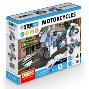 بلاک ساختنی Engino استیم هیرو 3 در 1 مدل موتور سیکلت ها, image