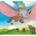 پازل 24 تکه کلمنتونی مدل دامبوی پرنده دیزنی, image 3