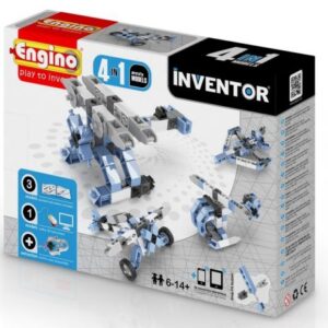 بلاک ساختنی Engino اینونتور 4 در 1 مدل هواپیماها, image