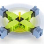 بلاک ساختنی Engino پیکو 2 در 1 زرد, image 2