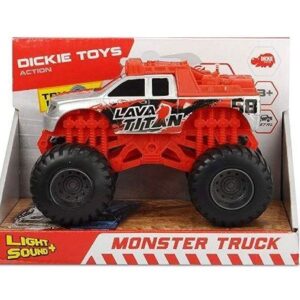 ماشین غول آسا 13 سانتی قرمز Monster Truck, image