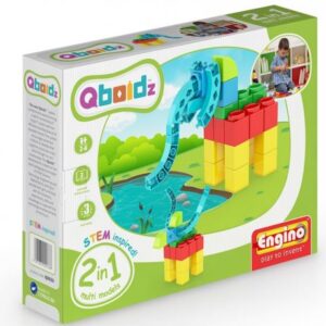 بلاک ساختنی Engino کیوبویدز 2 در 1 مدل فیل, image