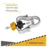 بلاک ساختنی Engino جی سی بی 3 در 1 مدل ماشین های عمرانی, image 6