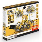 بلاک ساختنی Engino جی سی بی 3 در 1 مدل ماشین های عمرانی, image