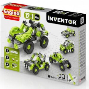 بلاک ساختنی Engino اینونتور 12 در 1 مدل ماشین ها, image