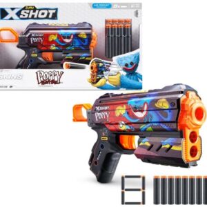 تفنگ ایکس شات X-Shot سری Skins مدل Poppy Playtime Toony