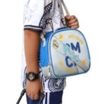 ست 6 در 1 کوله پشتی چرخدار 40 سانتی Real Madrid, image 5