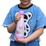 قمقمه آلومینیومی 350 میلی لیتری Cool Level مدل Hello Kitty, image 3