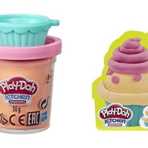 پک تکی خمیربازی Play Doh مدل کاپ کیک, تنوع: E7474-Cupcake, image