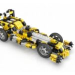 بلاک ساختنی Engino اینونتور 120 در 1 مدل موتوردار زرد, image 7