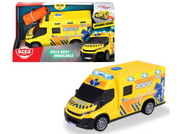 آمبولانس 18 سانتی Dickie Toys با مقیاس 1:32, image