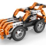 بلاک ساختنی Engino اینونتور 50 در 1 مدل موتوردار نارنجی, image 10