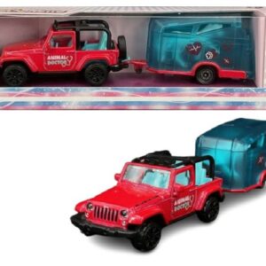 پک تکی ماشين های تريلر دخترانه Majorette مدل Jeep Wrangler