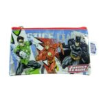ست 6 در 1 کوله پشتی چرخدار 40 سانتی Justice League, image 4