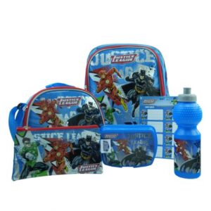 ست 6 در 1 کوله پشتی 40 سانتی Justice League, image