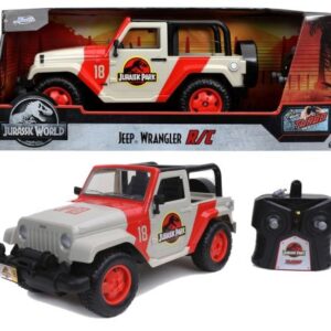 ماشین کنترلی جیپ رانگلر Jurassic World با مقیاس 1:16