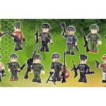 بلاک ساختنی کوبی مدل سربازان کوچک, image 2