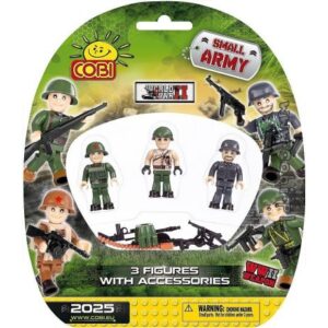 بلاک ساختنی کوبی مدل سربازان کوچک, image