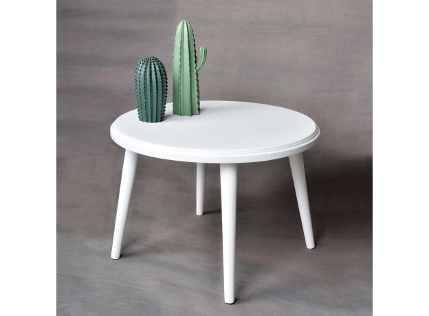 میز گرد کودک سفید چوبی کاما, تنوع: 20020-CM-KidsTable, image