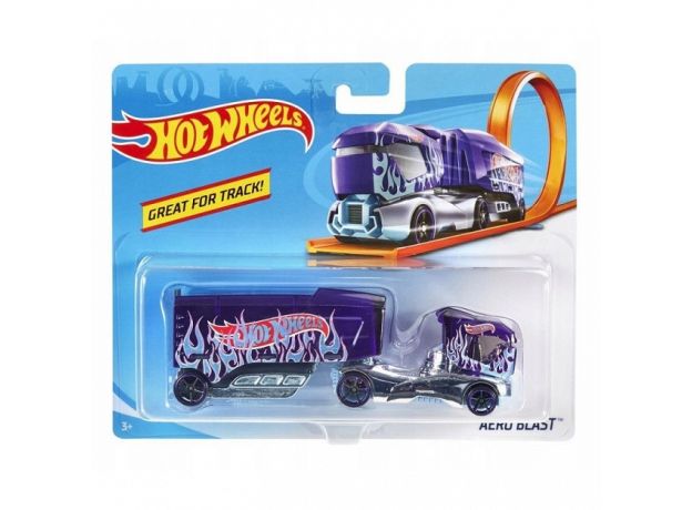 کامیون مسابقه ای Hot Wheels مدل Aero Blast, تنوع: BFM60-979J-Aero Blast, image
