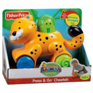 عروسک مدل AMAZING ANMLS PRESS & Cheetah, image