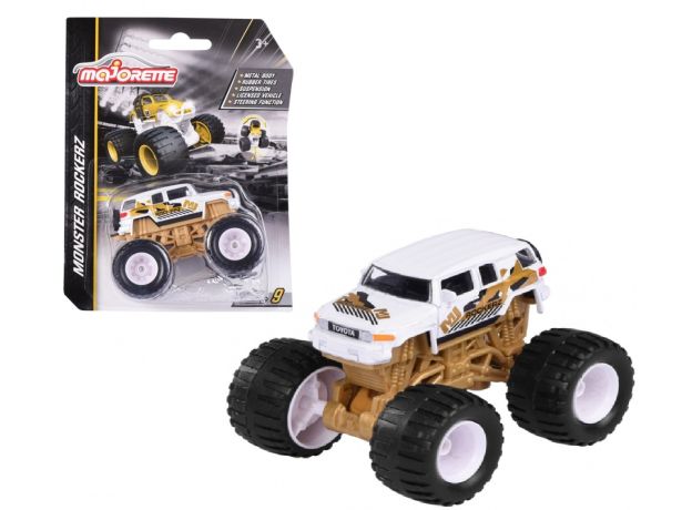 پک تکی ماشين Majorette سری Monster Rockers مدل Toyota FJ Crusier, تنوع: 212054033-Toyota FJ Crusier, image