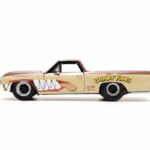 ماشین فلزی شورلت ال کامینو 1967 به همراه فیگور تاز با مقیاس 1:24, image 4