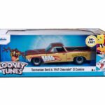 ماشین فلزی شورلت ال کامینو 1967 به همراه فیگور تاز با مقیاس 1:24, image 5