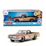 ماشین فلزی شورلت ال کامینو 1967 به همراه فیگور تاز با مقیاس 1:24, image
