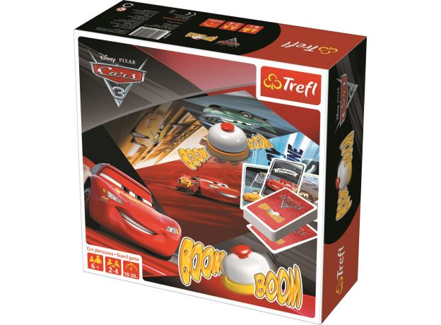بازی گروهی Trefl مدل Boom Boom cars 3, image
