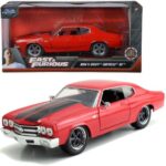 ماشین فلزی شورلت Fast & Furious مدل Chevelle SS red با مقیاس 1:24, image