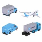 پک 4 تايی وسایل حمل و نقل فلزی Majorette مدل Logistic, image 5