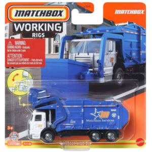 کامیون حمل زباله Match Box سری Working Rigs, image