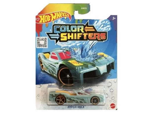 ماشین تغییر رنگ دهنده Hot Wheels سری Colour Shifters مدل 57 Hypertruck, تنوع: BHR15-Hypertruck, image