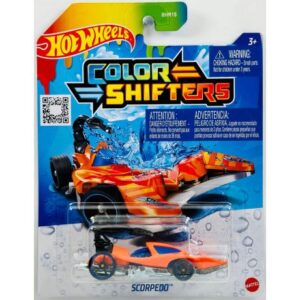 ماشین تغییر رنگ دهنده Hot Wheels سری Colour Shifters مدل 57 Scorpedo, تنوع: BHR15-Scorpedo, image