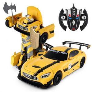 ماشین کنترلی تبدیل شونده مرسدس بنز AMG GT3 زرد راستار با مقیاس 1:14, تنوع: 74800-Yellow, image