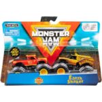 ماشین‌های دوقلو Monster Jam مدل Radical Rescue & Earth Shaker با مقیاس 1:64, image