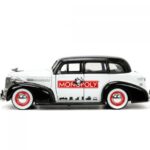 ماشین فلزی 1939 Chevy Master Deluxe و فیگور فلزی آقای مونوپولی با مقیاس 1:24, image 6