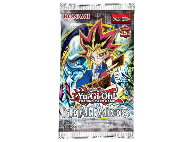 پک کارت بازی 9 تایی !Yu-Gi-Oh سری Metal Raiders, تنوع: KN6635-Metal Raiders, image