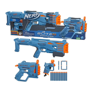 پک 3 تایی تفنگ های نرف Nerf مدل Stockpile Pack