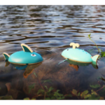 نهنگ کوکی شناور چوبی پیکاردو, تنوع: BZ-38-A-PD-Whale, image 5